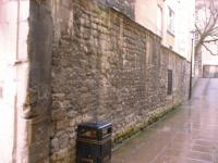 <h2>School Yard Wall</h2><p>Where we gathered to get tuck (and chips from Evans Shop</p>
