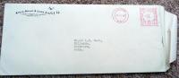 <h2>Major (Spider) Webb
</h2><p>Envelope addressed to old english teachers' home - submitted by Graham Priest
</p>